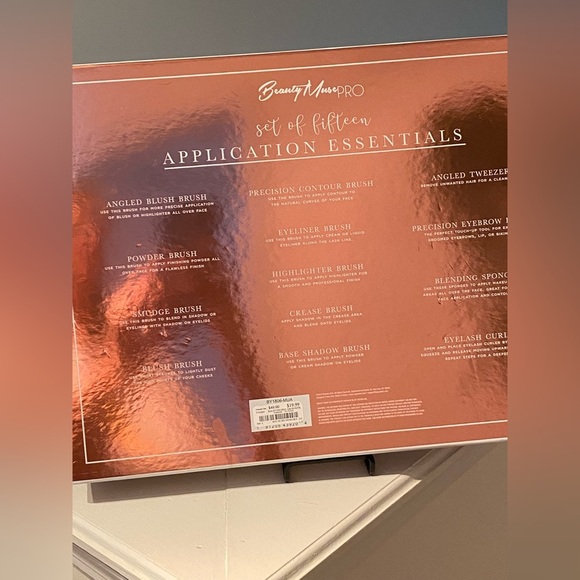 Beauty Creations Makeup Brush Set with Sponges NWT in Box - Picture 2 of 2